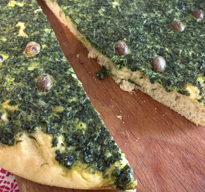 sardenara con spinaci